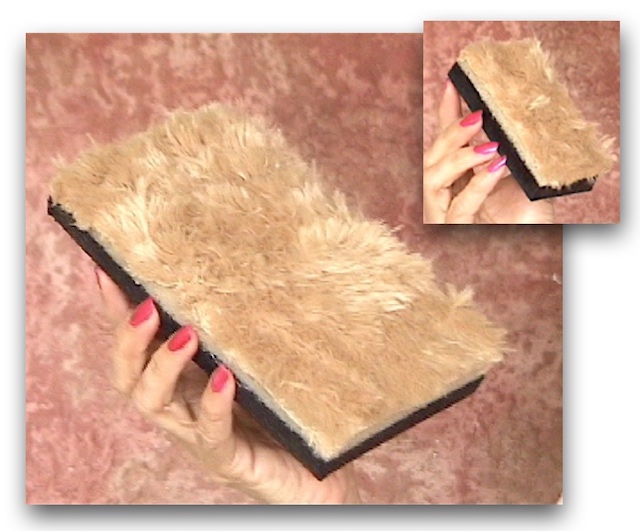 poofy pad faux painting tool